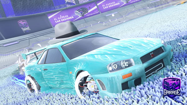 A Rocket League car design from Icey-Y0yo