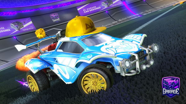 A Rocket League car design from LittlePrisoners