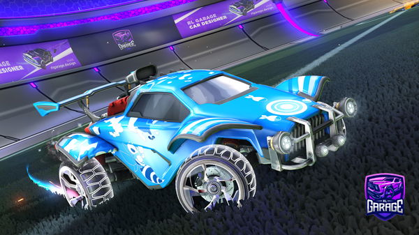 A Rocket League car design from Shooteo2313