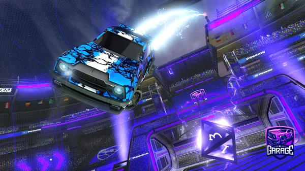 A Rocket League car design from luckyrhino1589