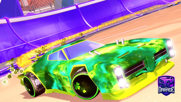 A Rocket League car design from samad11
