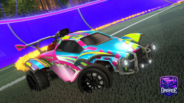 A Rocket League car design from xbxcontroller