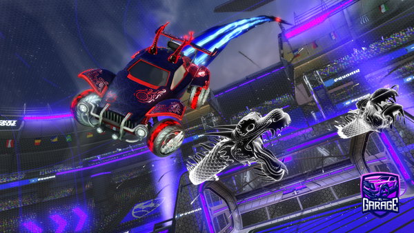 A Rocket League car design from Lmrshy21