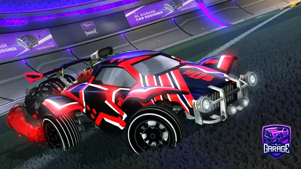 A Rocket League car design from Shadow10499