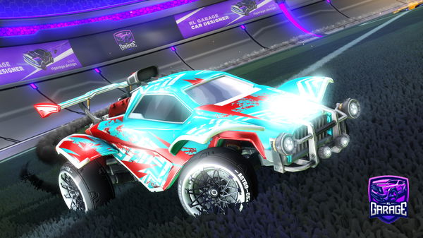 A Rocket League car design from XxLAMETRADERxX