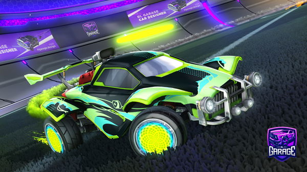 A Rocket League car design from rayanmadi2008