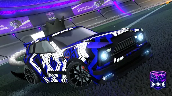 A Rocket League car design from AimZonYouTube