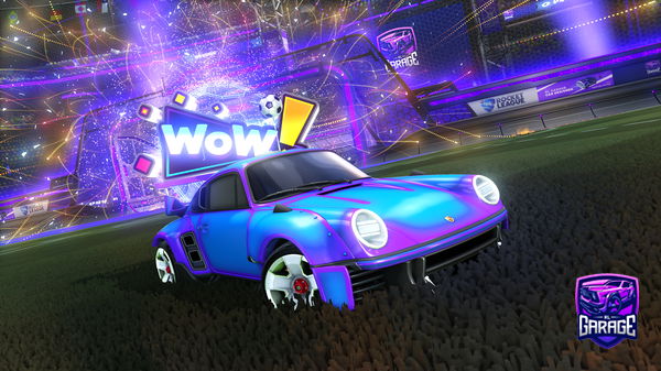 A Rocket League car design from EmiBlox_upbeatmonter