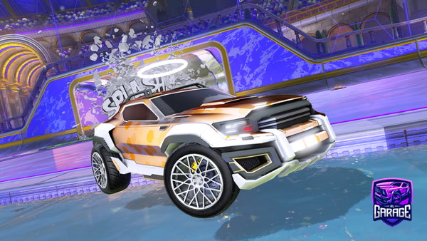 A Rocket League car design from Nakashi_X