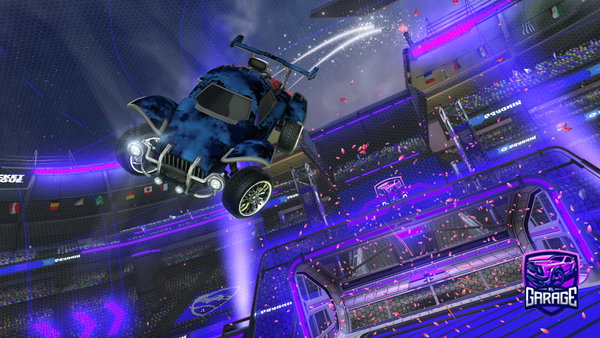 A Rocket League car design from Muayed93
