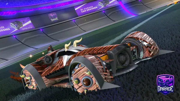 A Rocket League car design from pixl_