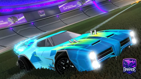 A Rocket League car design from XShigeruLegacyX