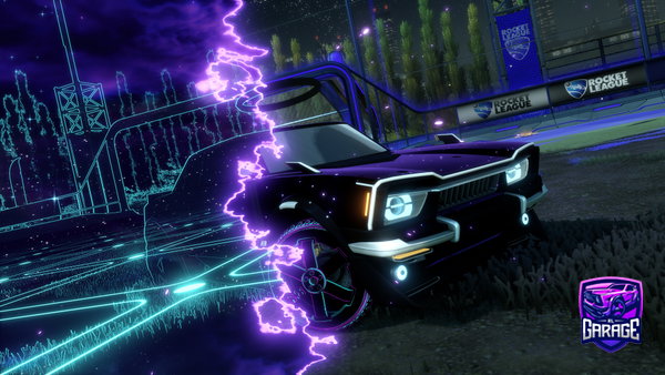 A Rocket League car design from ShindeiruVT
