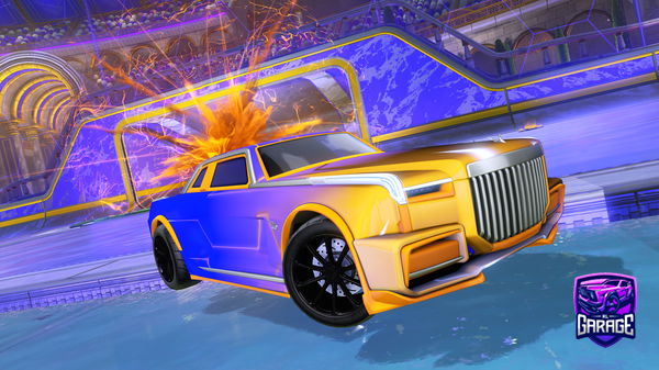 A Rocket League car design from Rippingrayman