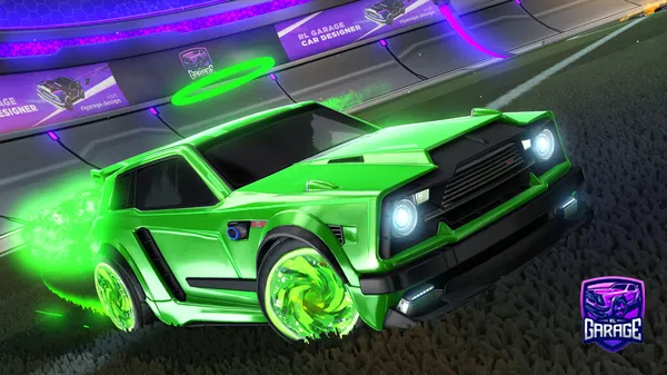 A Rocket League car design from FastSchonLaue