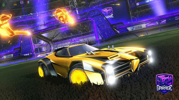 A Rocket League car design from yhm81