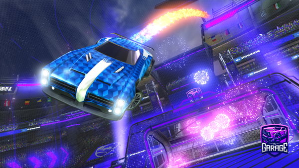 A Rocket League car design from rumbaan