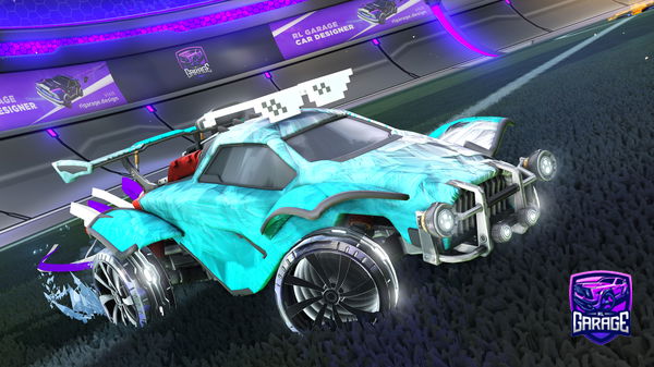 A Rocket League car design from Da_Alien13