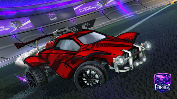 A Rocket League car design from Kartka123