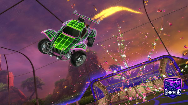 A Rocket League car design from JGolzXbox