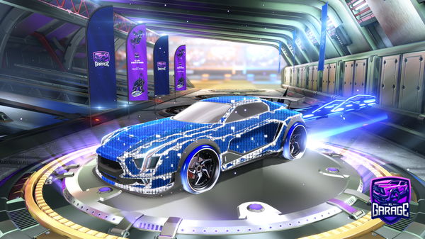 A Rocket League car design from NarutoKurama