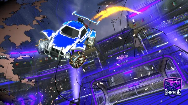 A Rocket League car design from D-diddy