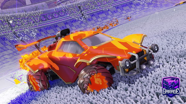 A Rocket League car design from T-Crafter