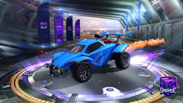 A Rocket League car design from Wazzup01