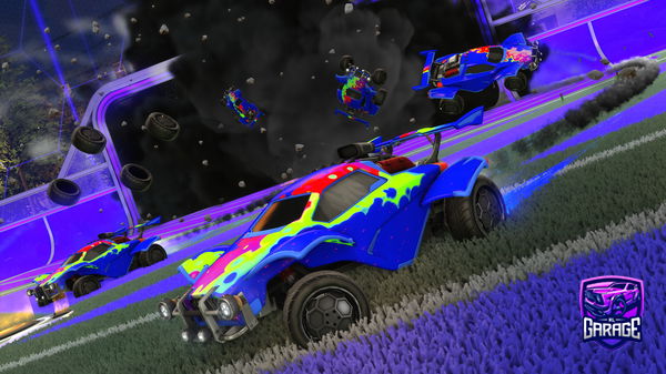 A Rocket League car design from ToritoFern