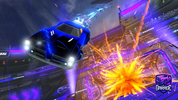 A Rocket League car design from Kaz_Goat