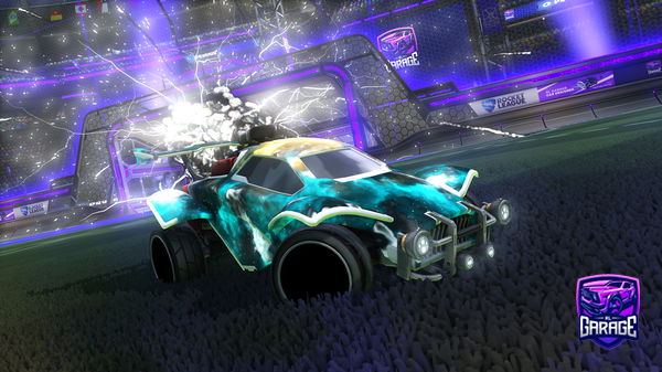 A Rocket League car design from Aslord2007