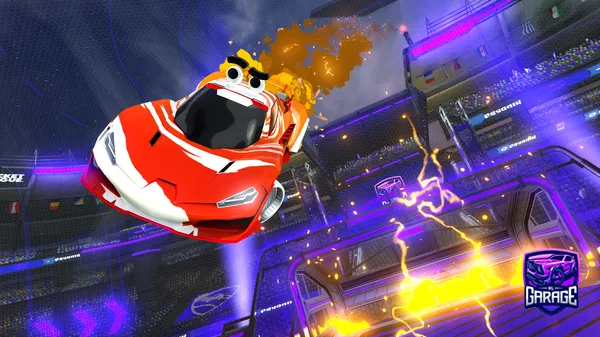 A Rocket League car design from Fry10ingBurg