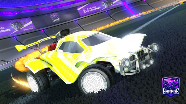 A Rocket League car design from Flipz_72