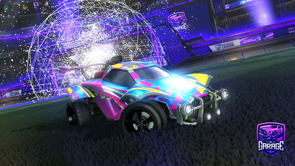 A Rocket League car design from WithyPoleCat234