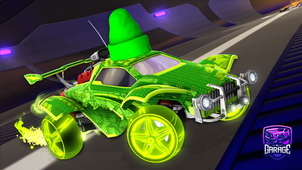 A Rocket League car design from ItsGiuze