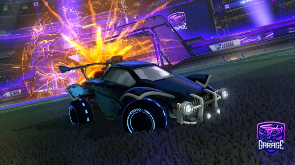 A Rocket League car design from BlockDroidd