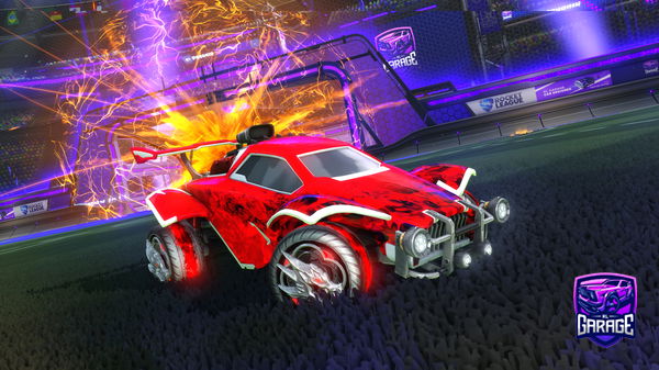 A Rocket League car design from Zakian123