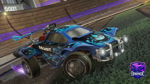 A Rocket League car design from KomischeKatze