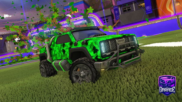 A Rocket League car design from Stopper