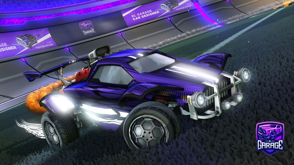 A Rocket League car design from Outburst