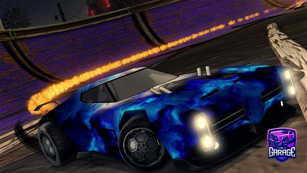 A Rocket League car design from Steelcool88