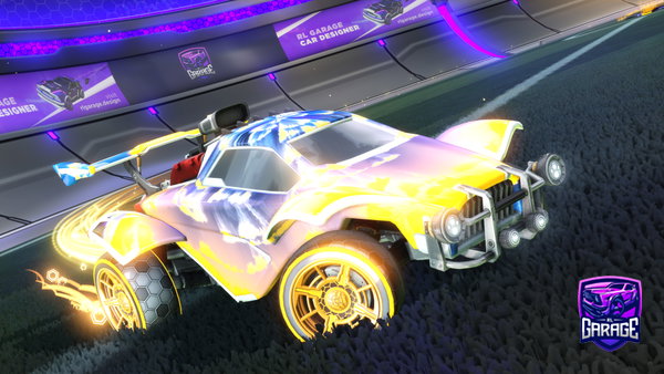 A Rocket League car design from GuestW