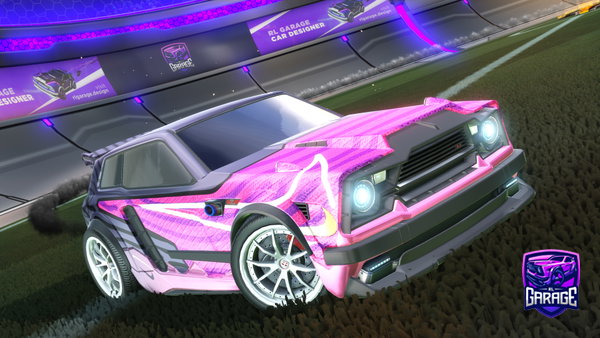 A Rocket League car design from braxmok