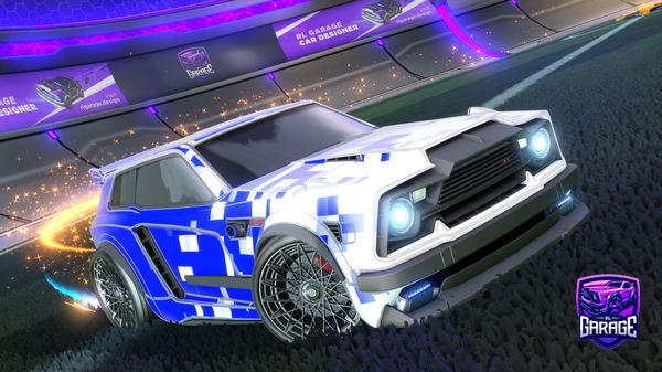 A Rocket League car design from Honzik67ska