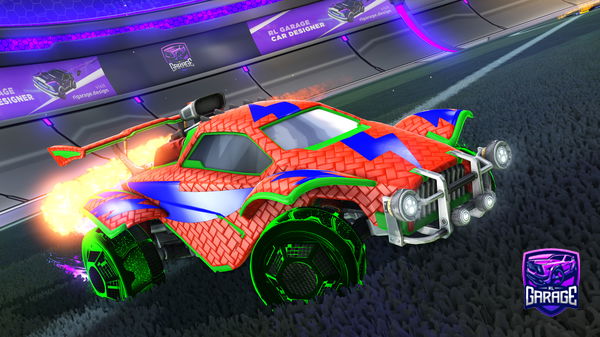 A Rocket League car design from gavrad1000