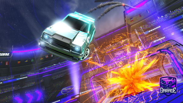 A Rocket League car design from isaem_591