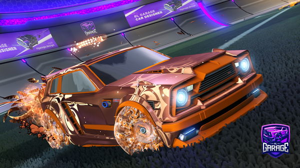 A Rocket League car design from Deeperpilot