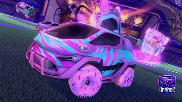A Rocket League car design from Fenojle