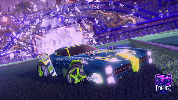 A Rocket League car design from Kronix04