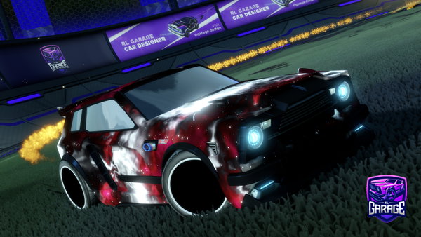 A Rocket League car design from Alphxzx